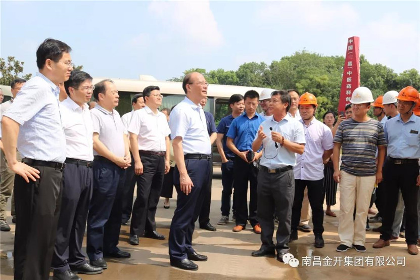 省领导赴中医药科创城调研,调度推进项目建设!
