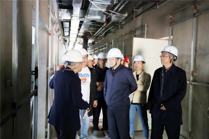 集团党委书记、董事长谢荣华调研集团重大重点项目