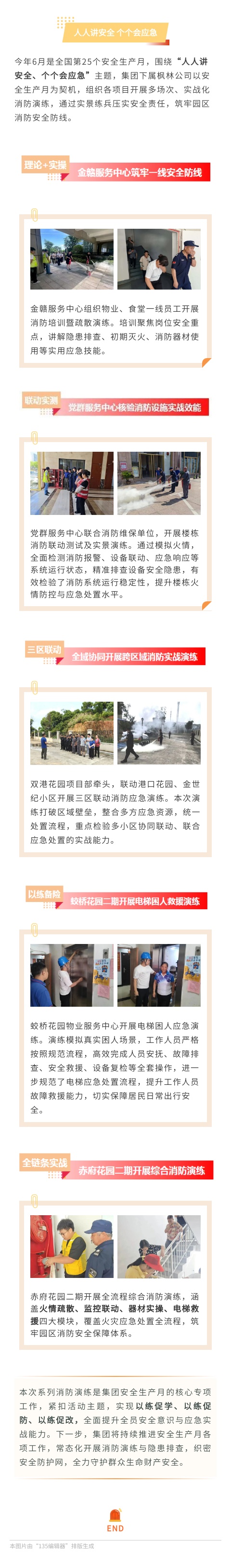防患未“燃”，安全护航！枫林产业公司开展全域消防实战演练